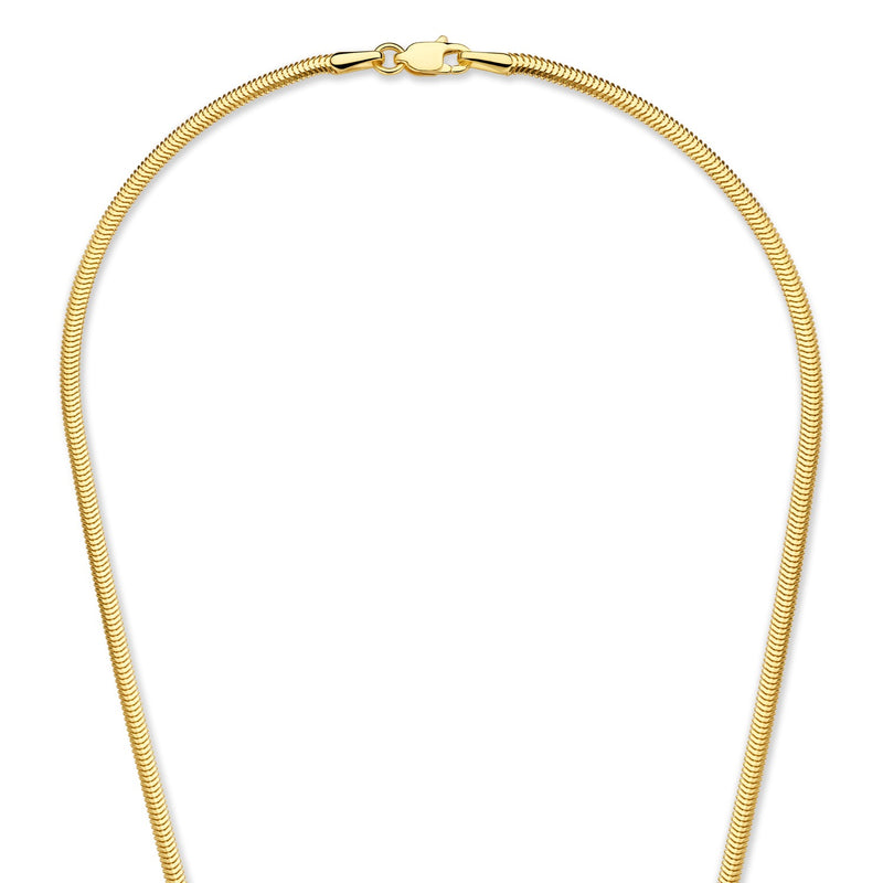 Isabel Bernard Aidee Leontine 14 Karat Goldene Schlangenkette IB340176-zoom-