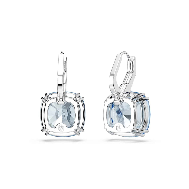 Swarovski Millenia Ohrringe in Silberoptik mit blauem Kristall 5756150-zoom-