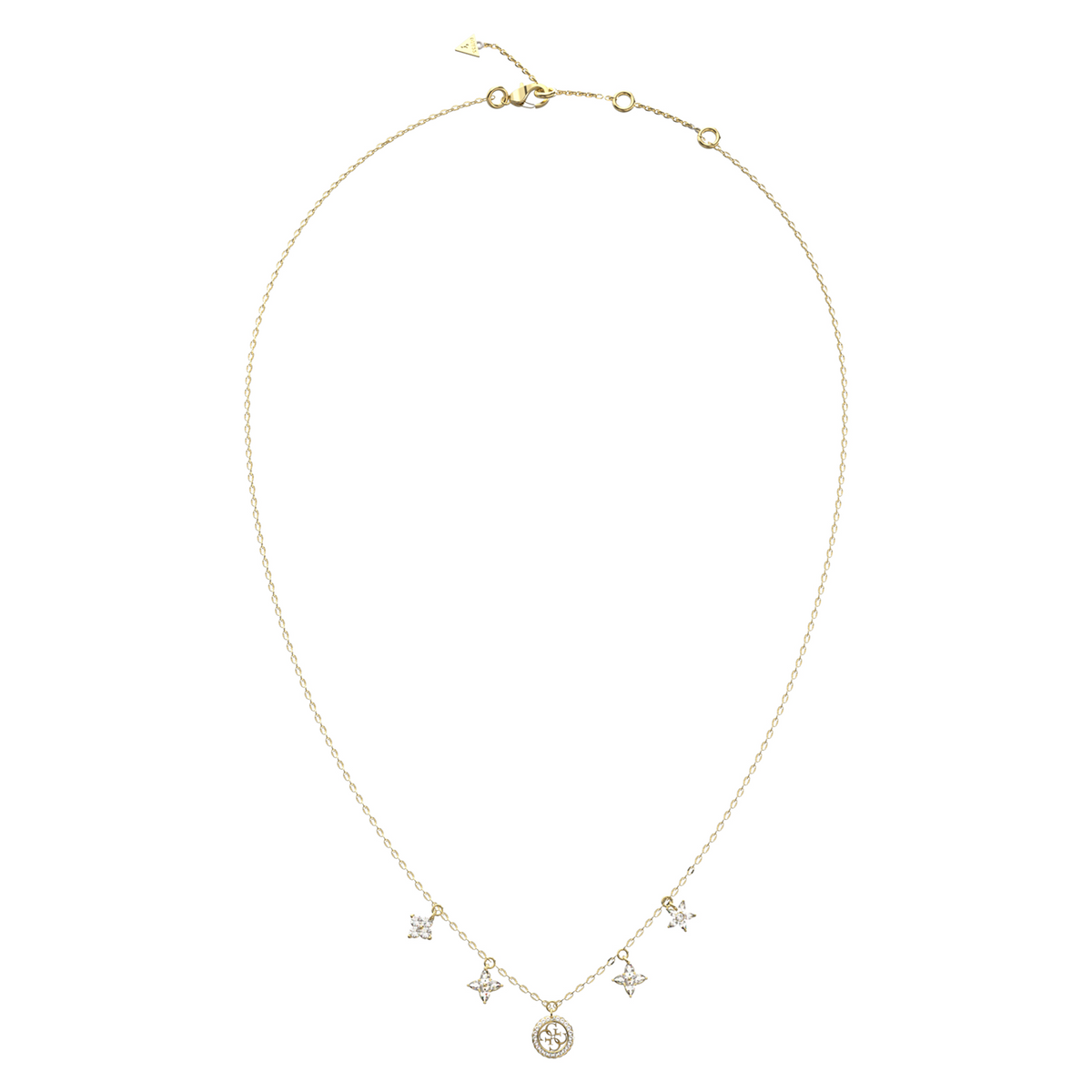 Guess Secret Garden Gold-coloured Necklace JUBN06032JWYGT-U