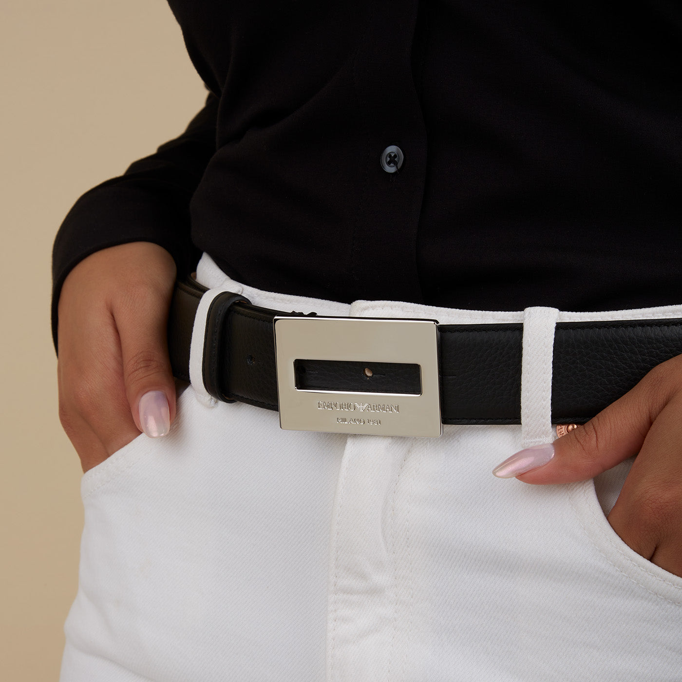 Emporio Armani Black Belt Y3I336-YRZ0E-80001-95