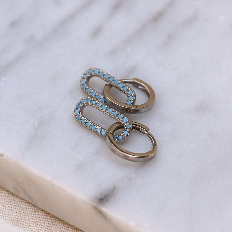 Karma Hoops damen Creolen Silber H187S-T-zoom-