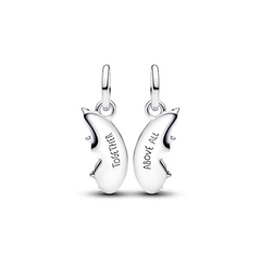 Pandora Moments 925 Sterling Silver Splittable Butterfly Dangle Charm 794244C01