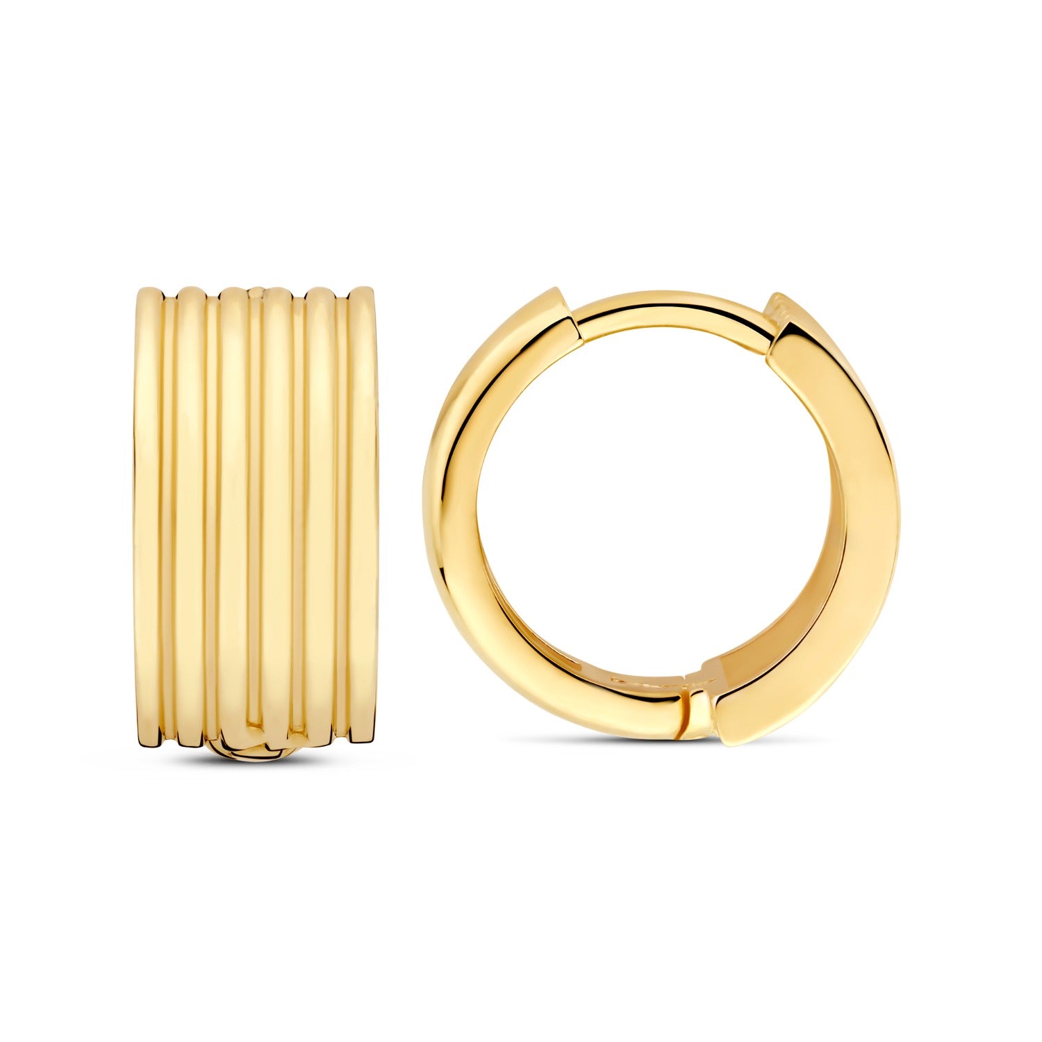 Beloro Jewels La Rinascente Amelie 9 karat gold hoop earrings BO360107
