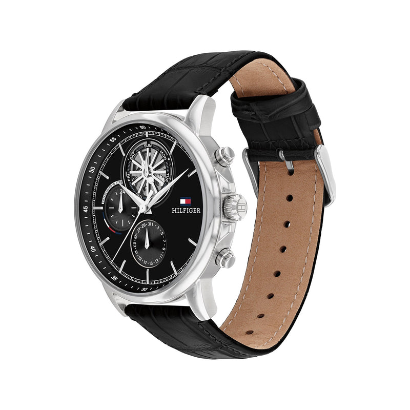 Tommy Hilfiger herren Uhr Schwarz TH1710605-zoom-