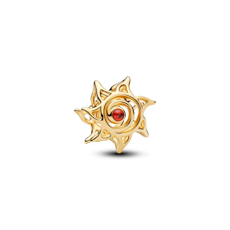 Pandora Moments Vergoldeter Durchbrochener Sonnen-Charm 764625C01-zoom-
