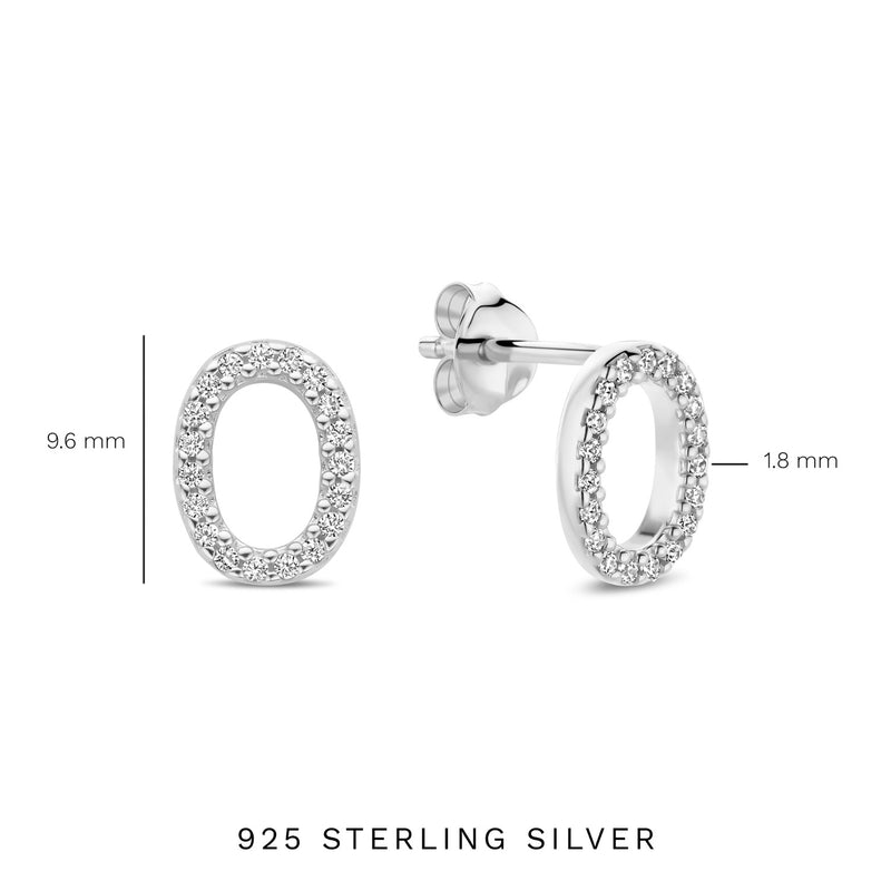 Parte Di Me Bibbiena Poppi Clara 925 Sterling Silber Ohrstecker PDM36195-zoom-
