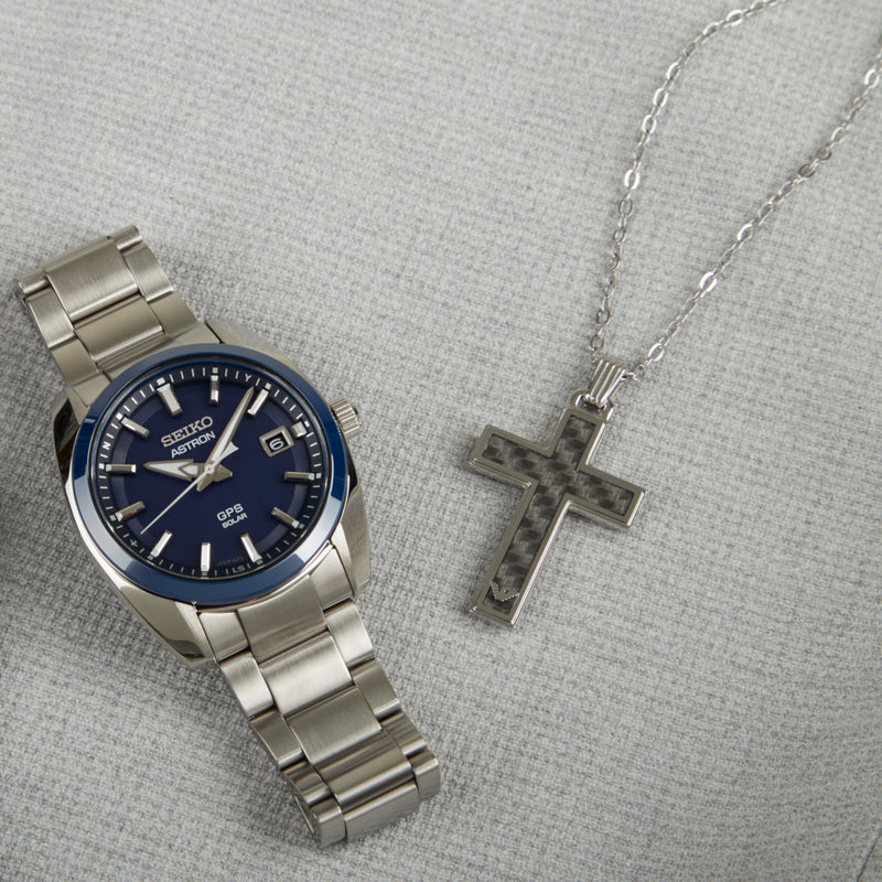 Emporio Armani Silberfarbene Herren Kette EGS1705040 (Länge: 50.00 - 55.00 cm)-zoom-