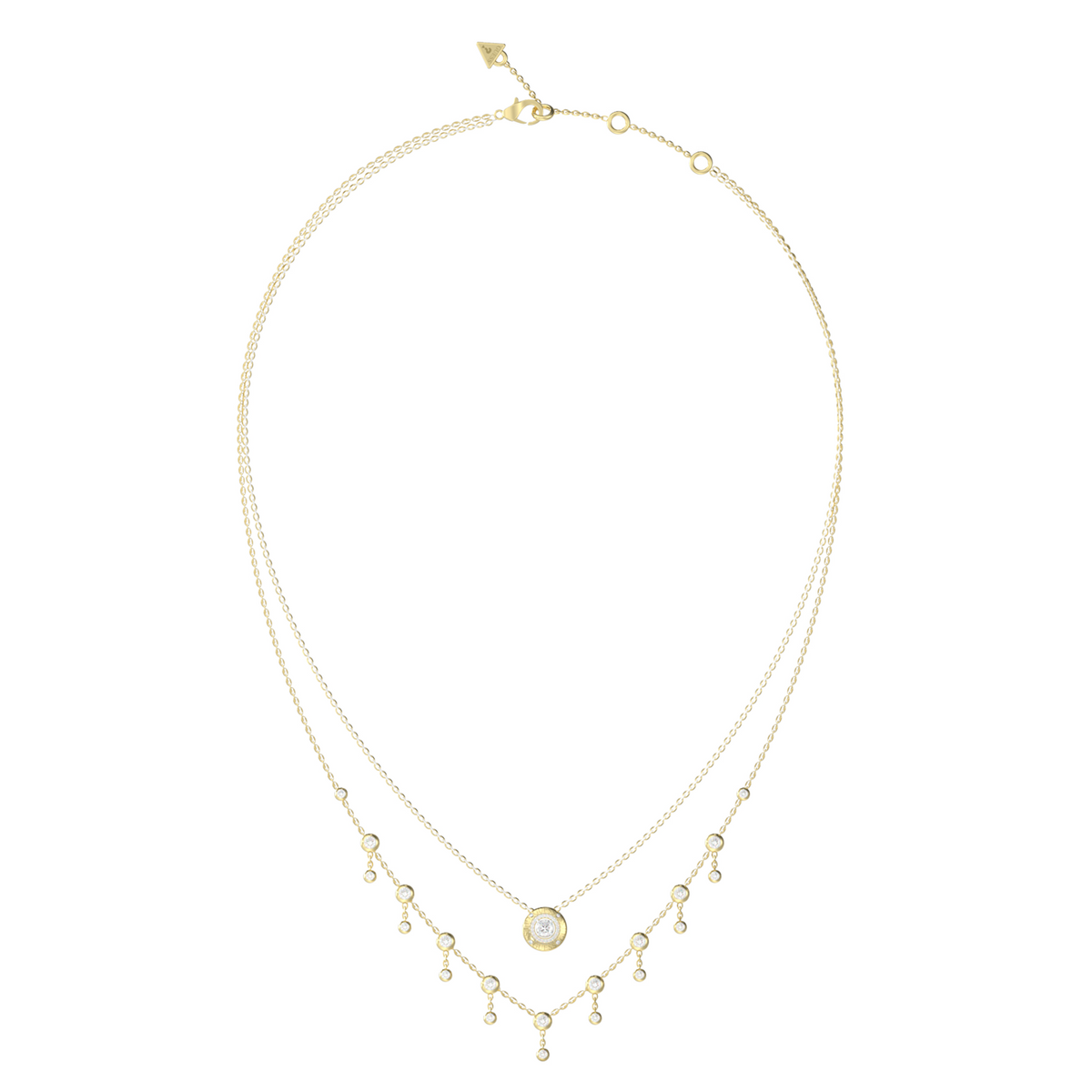 Guess Sparks Gold-coloured Necklace JUBN06273JWYGT-U