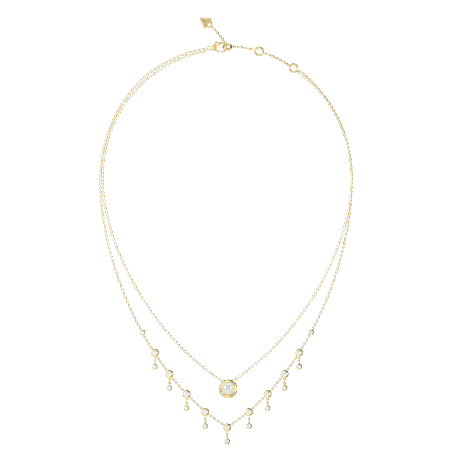 Guess Sparks Gold-coloured Necklace JUBN06273JWYGT-U