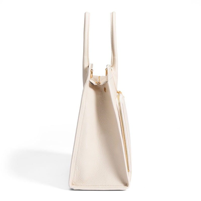Isabel Bernard Honoré Nadine Creme Kalbsleder Handtasche IB25052-zoom-