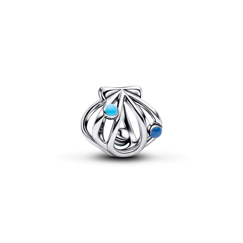 Pandora Moments Enamel Durchbrochener Muschel-Charm 794695C01-zoom-
