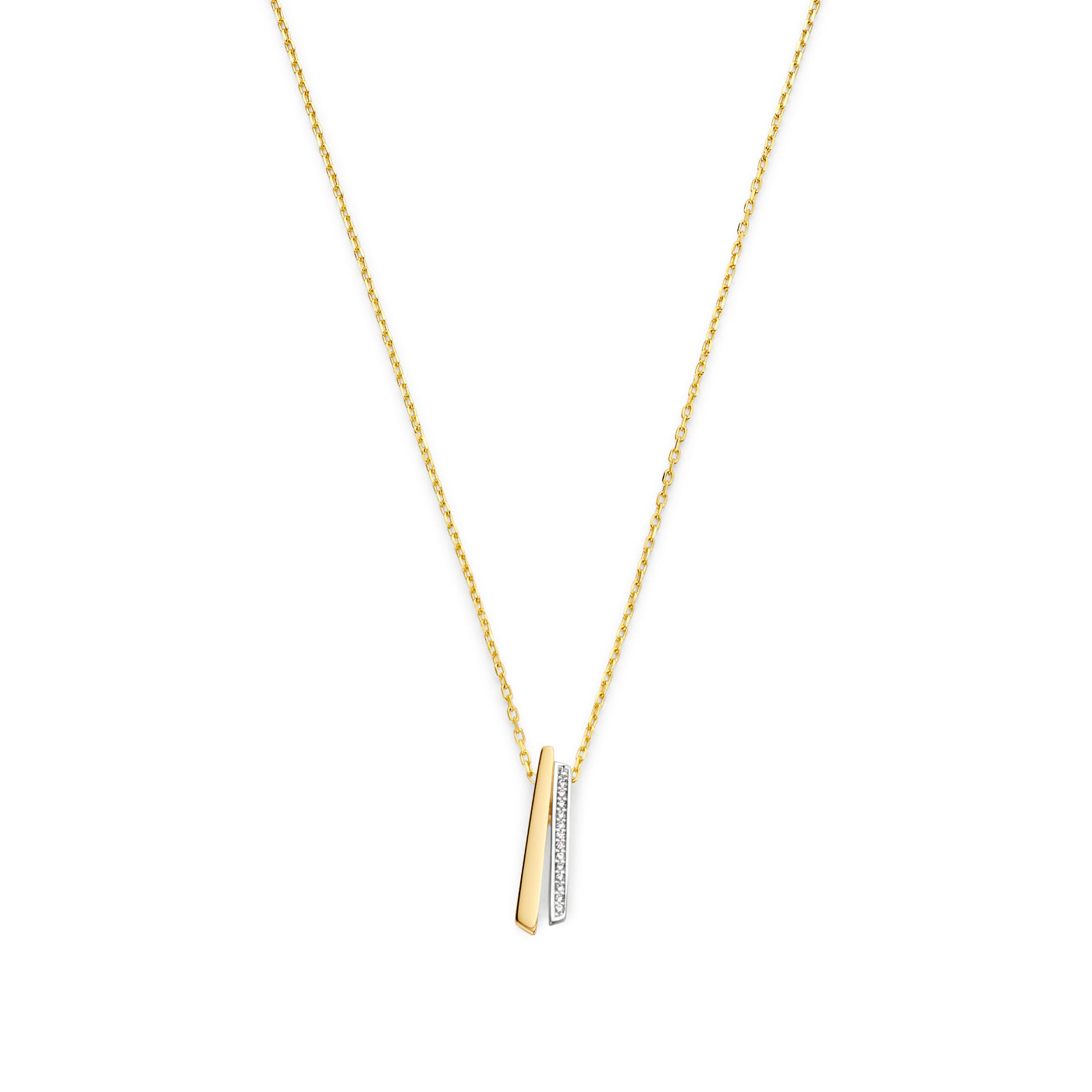 Beloro Jewels Monte Napoleone Stella 9 carat gold Necklace BO340029