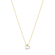 Isabel Bernard De la Paix Léna 14 Karat Goldkette mit Diamant 0.03 ct IBD350029