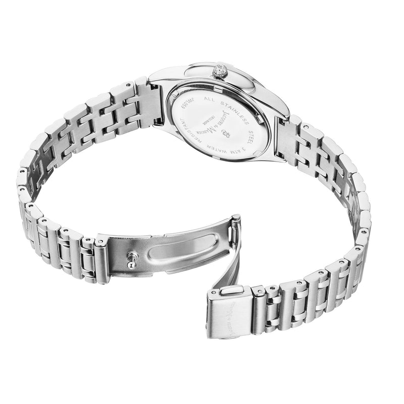 Jacques du Manoir Leonie Silberfarbene Damenarmbanduhr JWL05902-zoom-