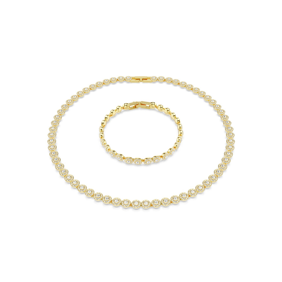 Swarovski Una Gold Coloured Set 5720506