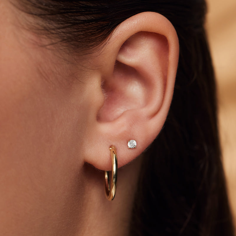 Beloro Jewels La Rinascente damen Creolen Gold BO360016-zoom-