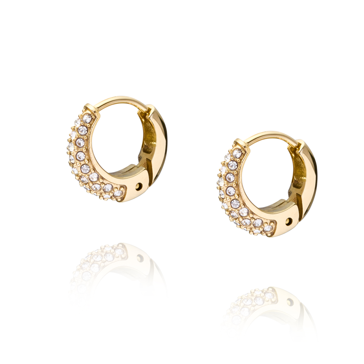 Mockberg Pavé Precious Mini Hoops MB0193