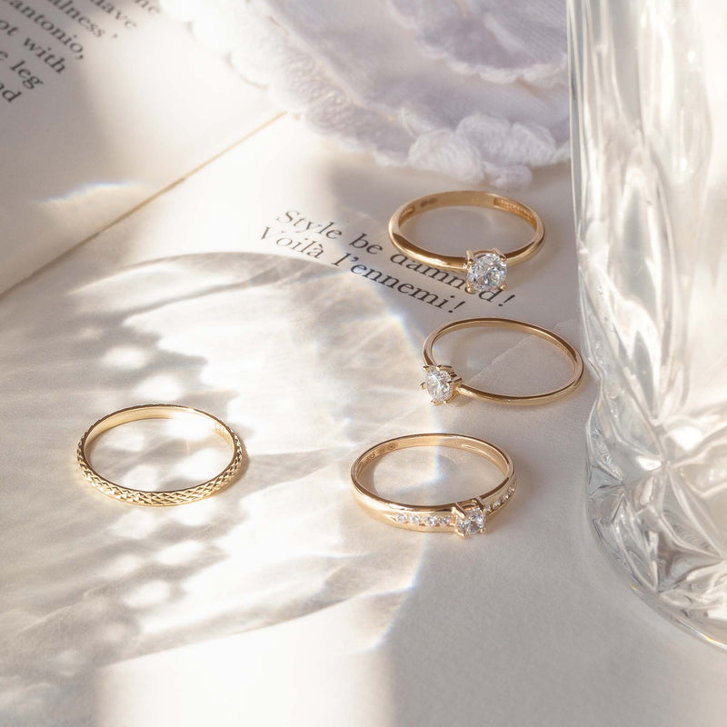 Isabel Bernard Le Marais Abelle 14 Karat | Gold Ring IB330001-50-zoom-