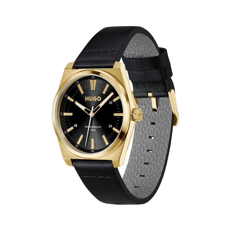 Hugo Boss #ARK Goldene Herrenuhr HU1530438-zoom-