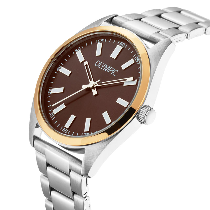 Olympic Marcel Silver Men's Watch OL89HDS001B-zoom-