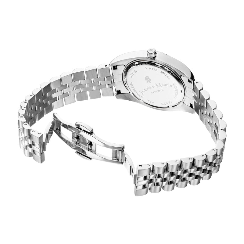 Jacques du Manoir Inspiration damen Uhr Silber NRO.05-zoom-