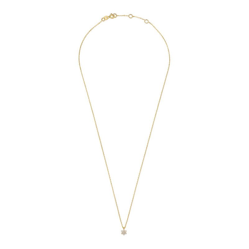 Isabel Bernard De La Paix Romee Necklace With Diamonds 0.07 Carat IBD350034-zoom-