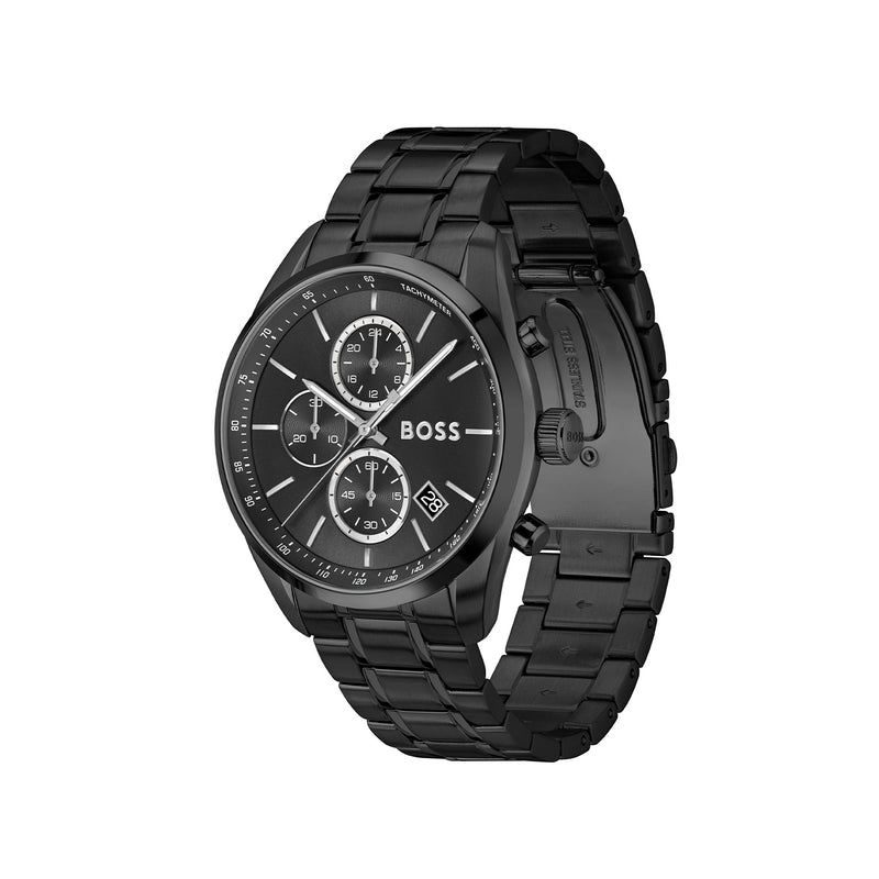 Hugo Boss Grand Prix 44 Schwarze Herrenuhr HB1514298-zoom-