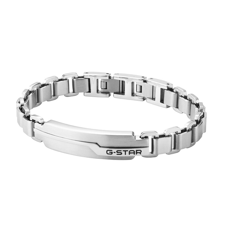 G-STAR Unistrial Silbernes Gliederarmband GSJ.112.03-zoom-