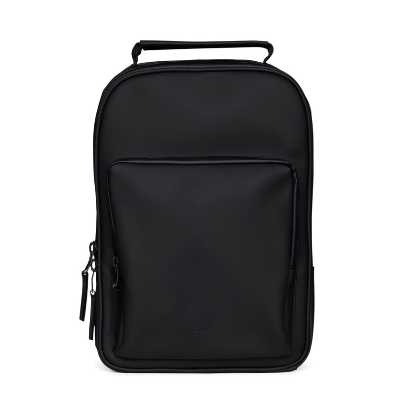 Rains Book Daypack Black Backpack R13260-01-zoom-