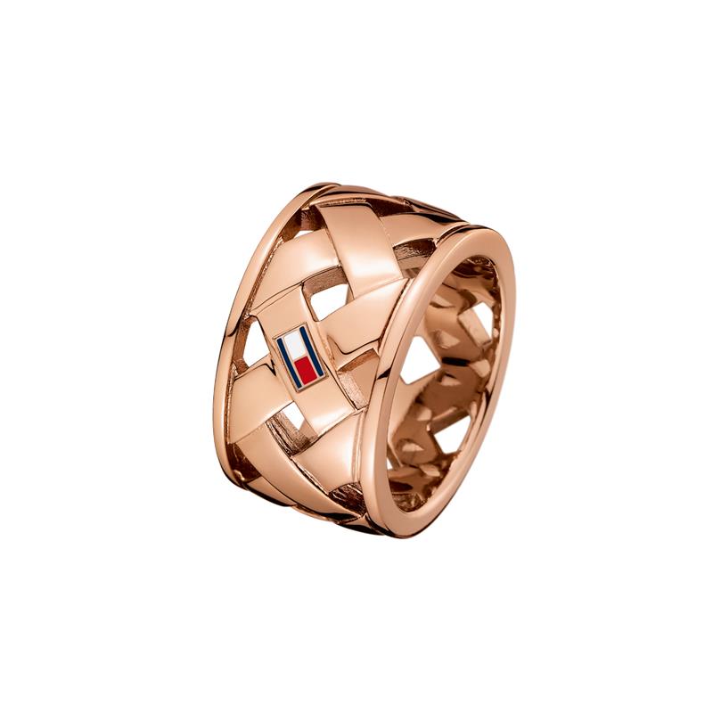 Tommy Hilfiger Stainless Steel Ring 2002-TJ2701025C-zoom-