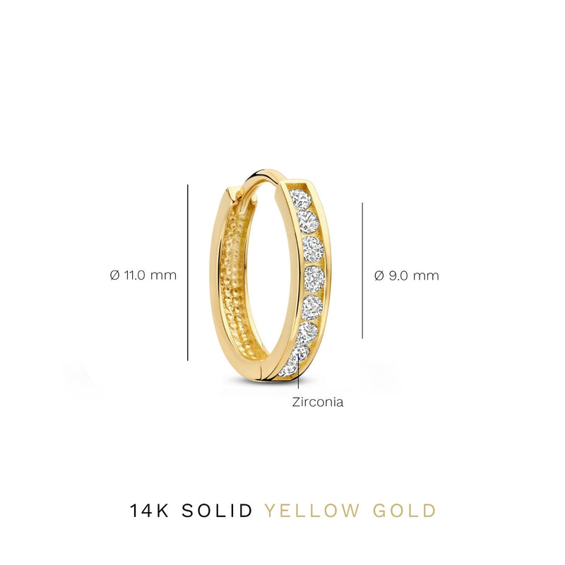 Isabel Bernard Le Marais Tiphaine 14 Karat | Gold Reif-Ohrringe IB360200-zoom-