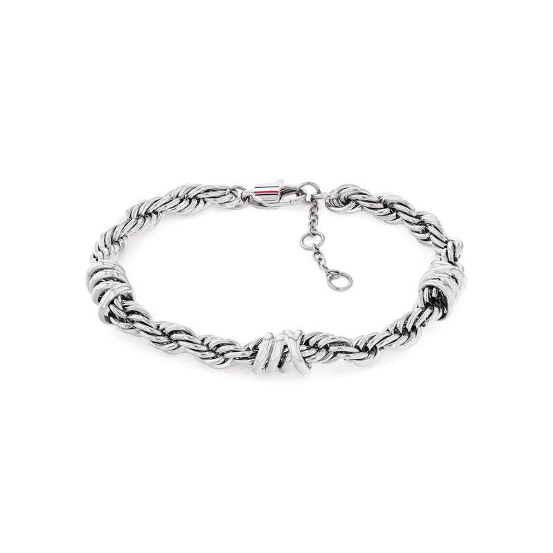 Tommy Hilfiger Edelstahl Silberfarbenes Damen Gliederarmband TJ2781025-zoom-