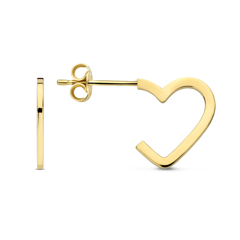 Beloro Jewels Della Spiga damen Ohrknöpfe 375 Gold BO360063-zoom-