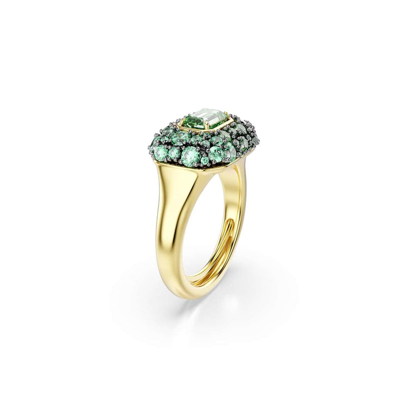 Swarovski Sublima Glam Ring in Goldoptik mit rotem Kristall 5759920-zoom-