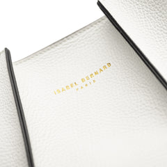 Isabel Bernard Femme Forte Macie Crème Calfskin Shoulder Bag IB25074-070