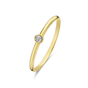 Isabel Bernard De La Paix Inaya 14 Karat | Gold Ring | Diamant 0.01 Karat | IBD330027-60