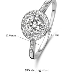 Parte Di Me Ponte Vecchio Dalia 925 sterling Silver Ring PDM33002-50