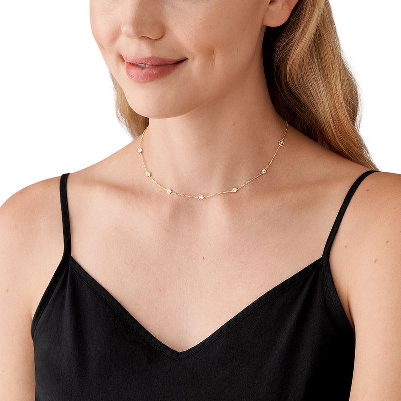 Michael Kors Kors Brilliance Goldfarbene Kette MKC1714CZ710-zoom-