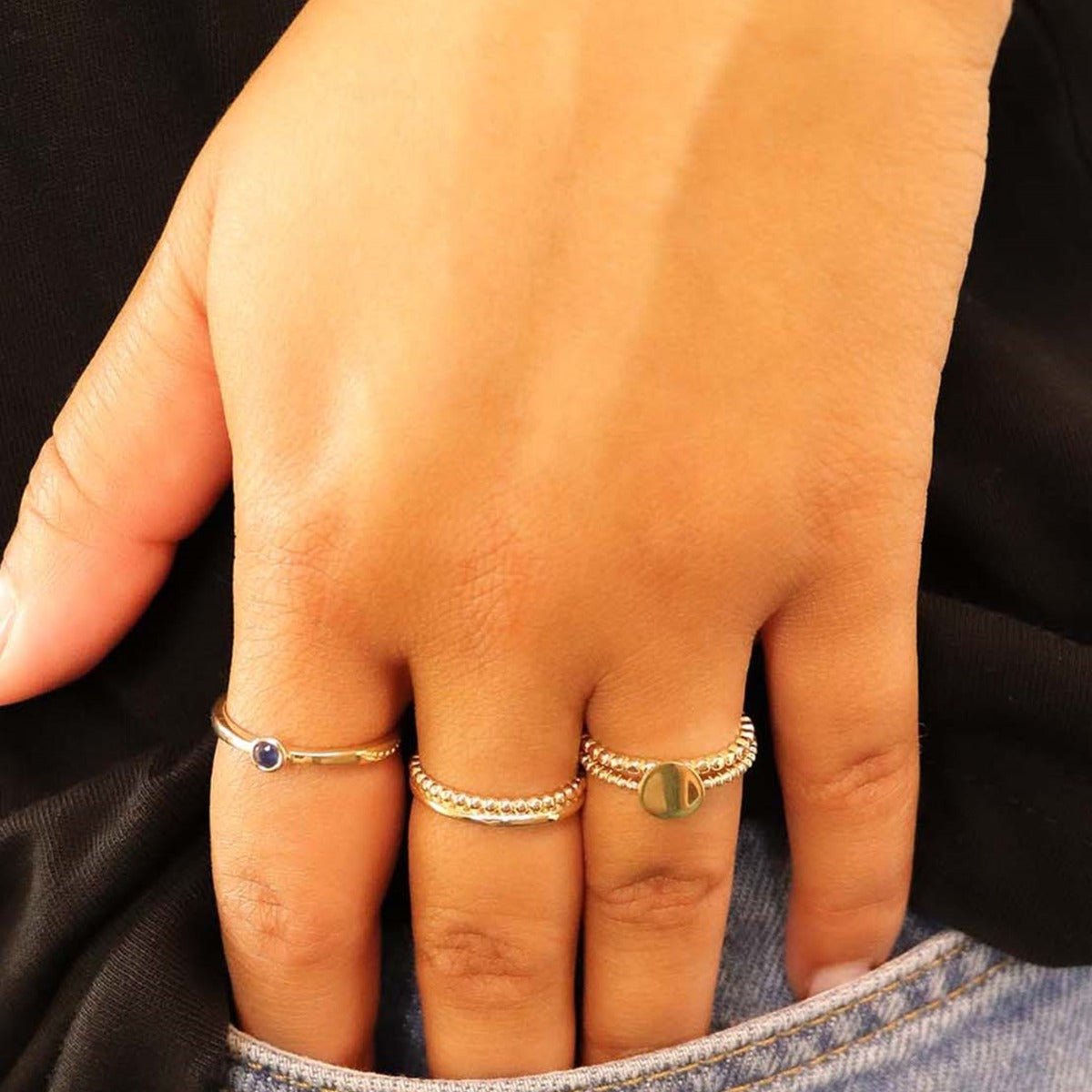 Jackie Gold 14 karat gold Ring JKR22.218.52