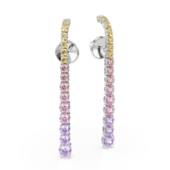 Swarovski Matrix Silver Earrings 5751195