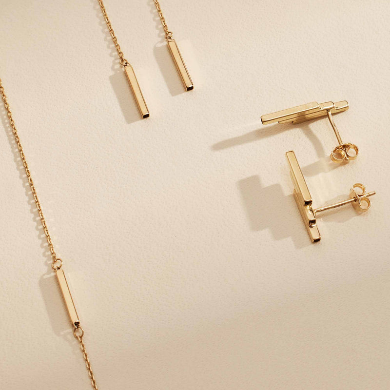 Isabel Bernard Le Marais Rosalie 14 Karat | Gold Ohrstecker IB360217-zoom-