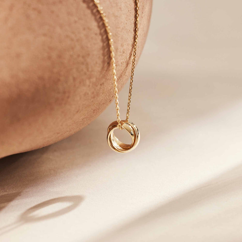 Isabel Bernard Rivoli Méline 14 Karat | Gold Halskette IB340150-zoom-