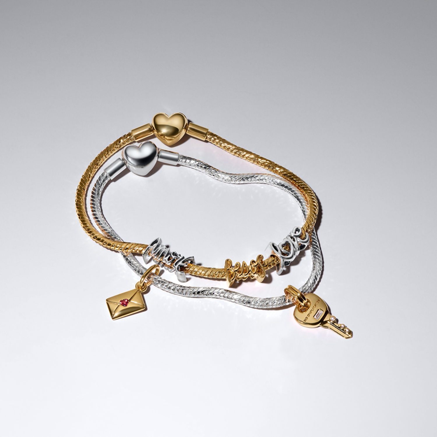 Pandora Moments 925 Sterling Silver Amore Script Charm 794434C00