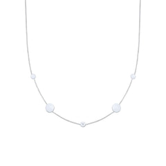 Elli 925 Sterling Silver Link Chain Necklace 2004-BF-0008161-001