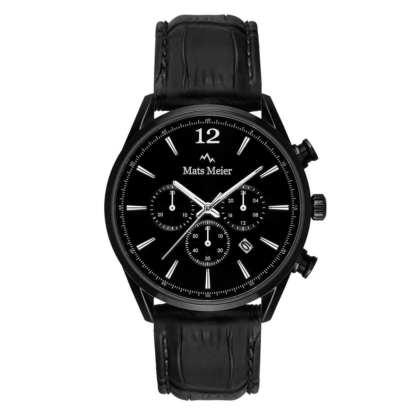 Mats Meier Grand Cornier Chrono Mat Black Watch MM00102