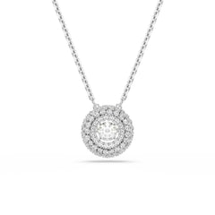 Swarovski Sublima Glam Silver-Tone Necklace 5738246