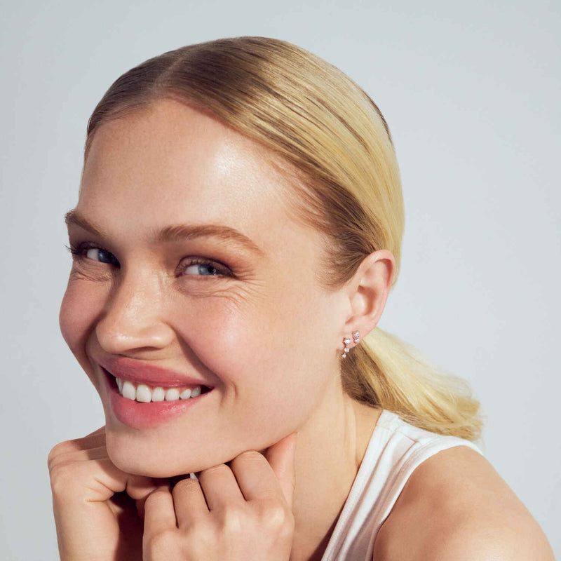 Sif Jakobs 925 Sterling Silver Lucente Tre Earrings SJ-E2703-CZ-zoom-