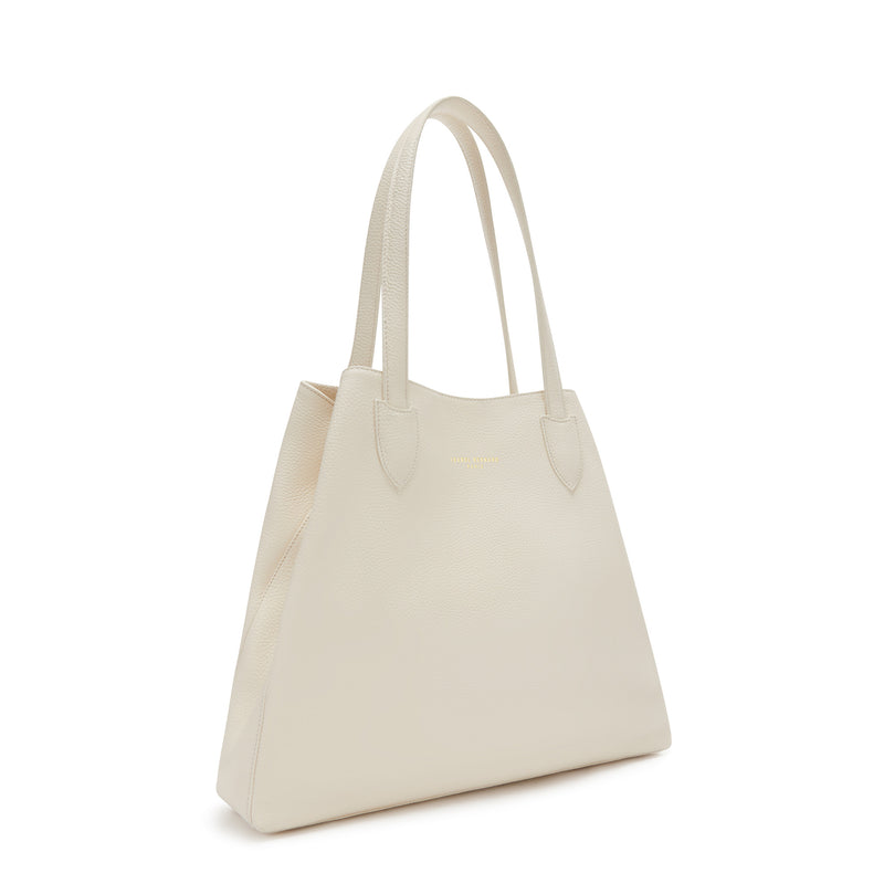 Isabel Bernard Honoré Francine Creme Kalbsleder Shopper IB25048-zoom-