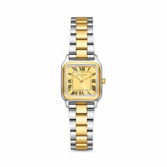 Parte di Me Orologio rectangular ladies watch silver and gold coloured PDM09038
