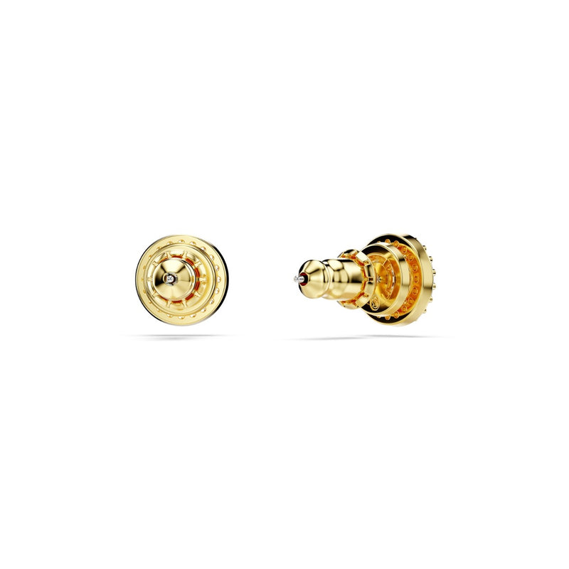 Swarovski Una Gold Coloured Ear Studs 5686637-zoom-